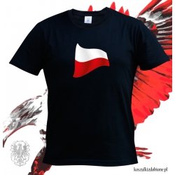 Koszulka z nadrukiem flaga Polski