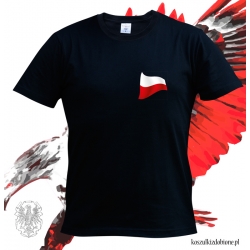 Koszulka z nadrukiem flaga Polski