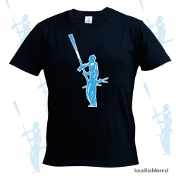 Koszulka z nadrukiem kajakarz grafika