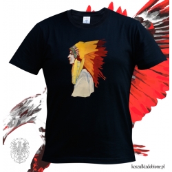 Koszulka z nadrukiem  Indianin
