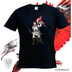 Koszulka kosynier grafika patriotyczna