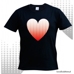 Koszulka Serce nadruk