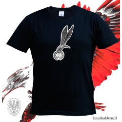 T-shirt z emblematem spadochronowym "Cichociemni"