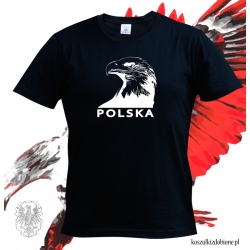 Koszulka z nadrukiem orzeł POLSKA