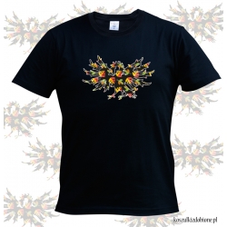 Koszulka Pelikan grafika folk