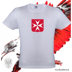 Koszulka z Krzyżem Maltańskim to must-have dla ratowników.