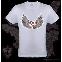 Koszulka Szachownica Skrzydła t-shirt