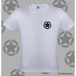 Koszulka gwiazda  US Army Jeep